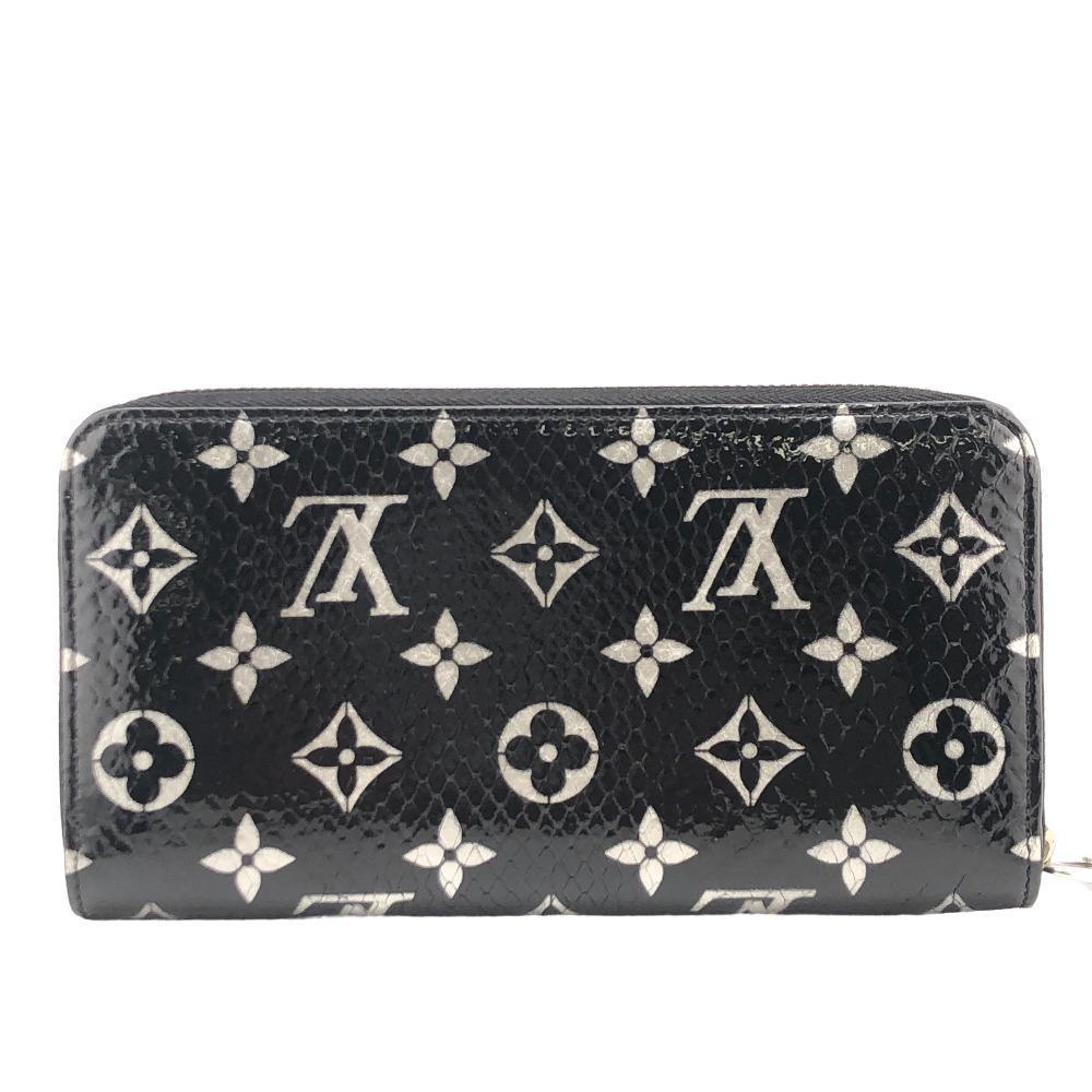 Louis Vuitton Long Black Python Wallet Zippy - image 1